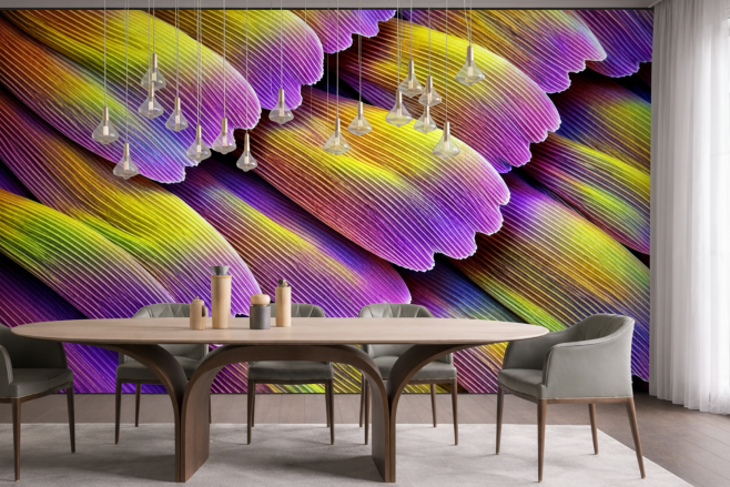 Quartz Feather Mosaic