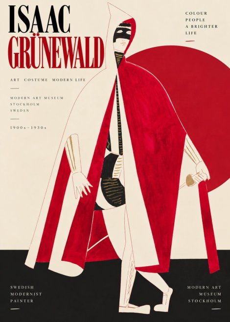 Isaac Grünewald Costume Design I No4 - Poszter