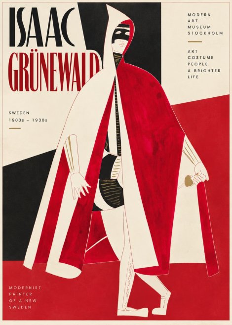 Isaac Grünewald Costume Design I No5 - Poszter