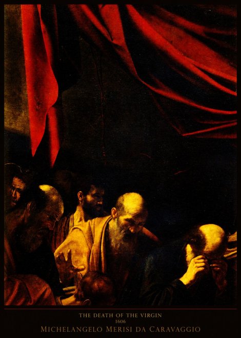 Michelangelo Merisi da Caravaggio The Death of the Virgin I No5 - Poszter