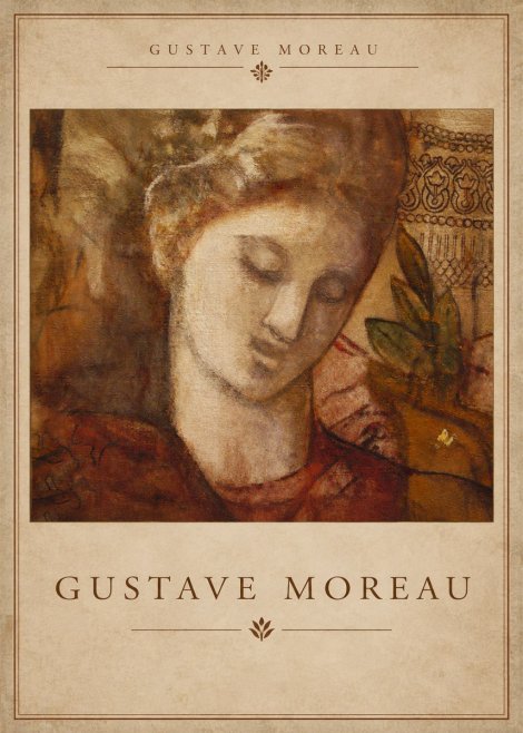Gustave Moreau Female Head Study No4 - Poszter