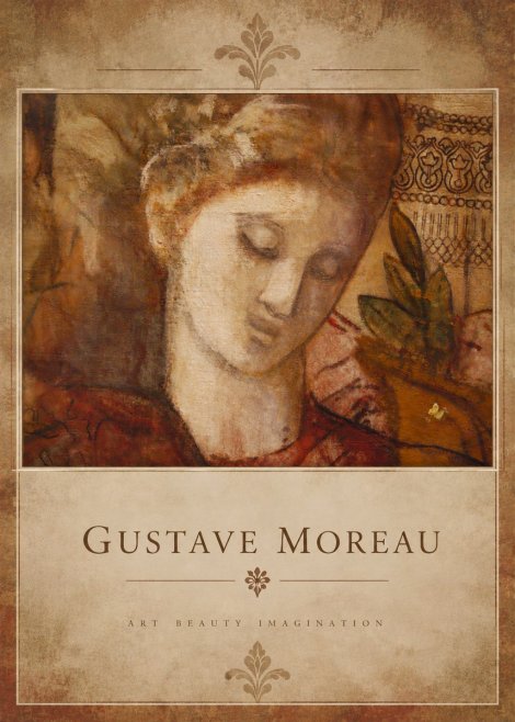 Gustave Moreau Female Head Study No6 - Poszter