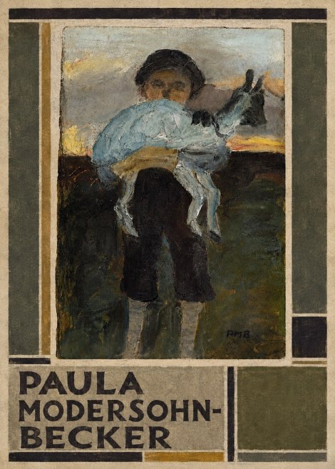 Paula Modersohn-Becker Boy with Goat No4 - Poszter