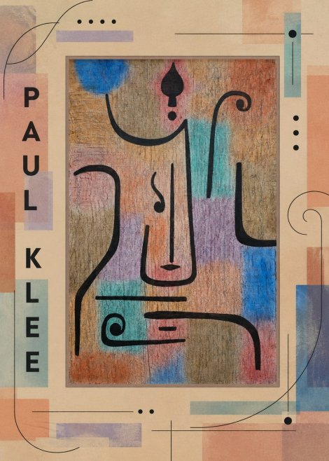 Paul Klee Mask of the Heart No4 - Poszter