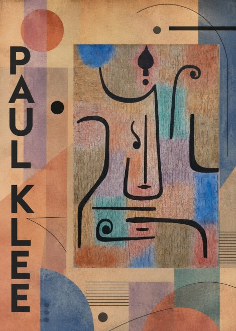 Paul Klee Mask of the Heart No6 - Poszter