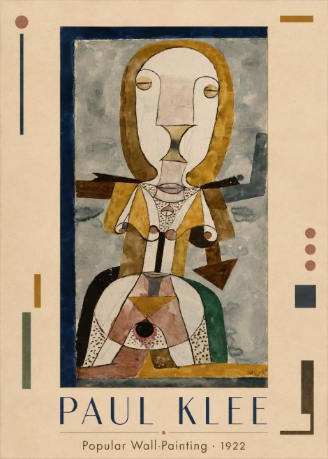 Paul Klee Popular Wall-painting No1 - Poszter