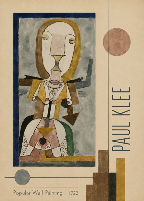 Paul Klee Popular Wall-painting No2 - Poszter
