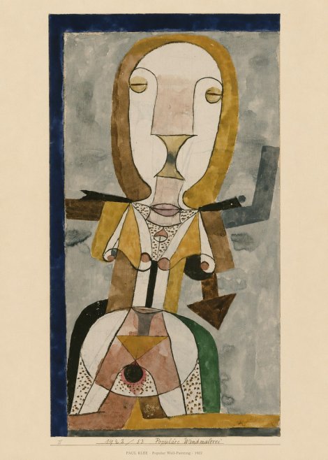 Paul Klee Popular Wall-painting No6 - Poszter