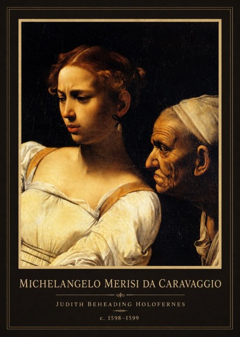 Michelangelo Merisi da Caravaggio Judith Beheading Holofernes I No1 - Poszter