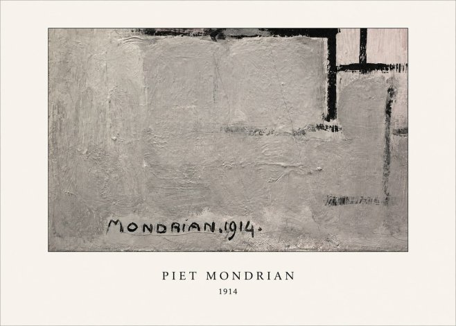 Piet Mondrian Composition 1914 No5 - Poszter