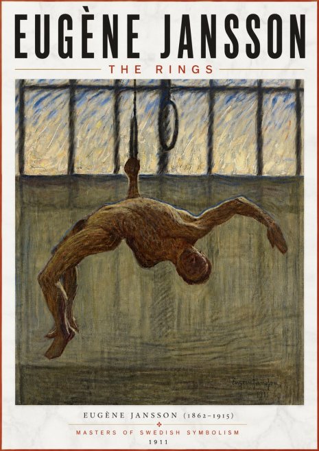 Eugène Jansson The Rings No6 - Poszter