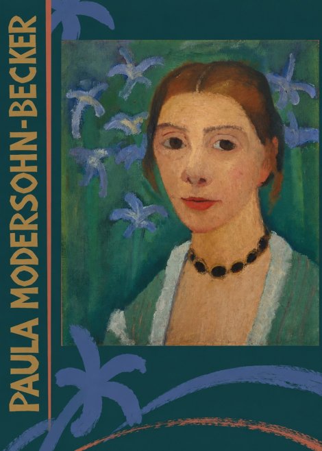 Paula Modersohn-Becker Self-portrait with Blue Flowers No2 - Poszter