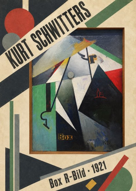 Kurt Schwitters Box R-bild No4 - Poszter