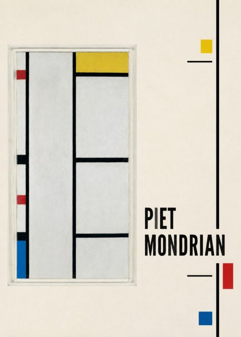 Piet Mondrian Composition with Red, Yellow, and Blue No6 - Poszter