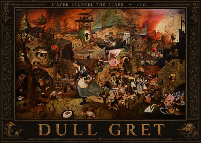 Pieter Bruegel Dull Gret I No3 - Poszter