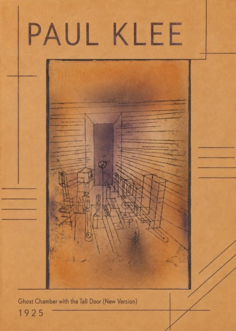 Paul Klee Ghost Chamber with the Tall Door (New Version) No1 - Poszter
