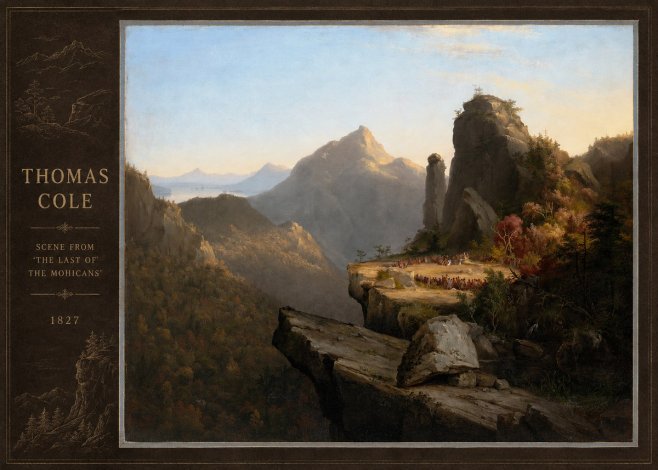 Thomas Cole Scene from 'the Last of the Mohicans' No2 - Poszter