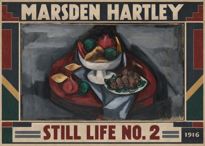 Marsden Hartley Still Life No. 2 No1 - Poszter
