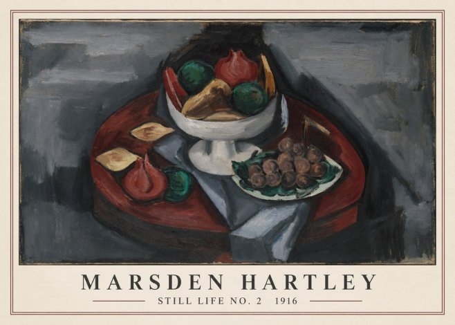 Marsden Hartley Still Life No. 2 No3 - Poszter