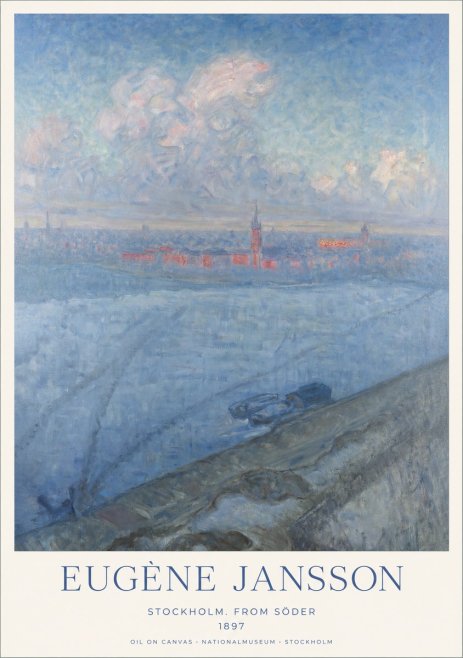 Eugène Jansson Stockholm. from Söder No1 - Poszter