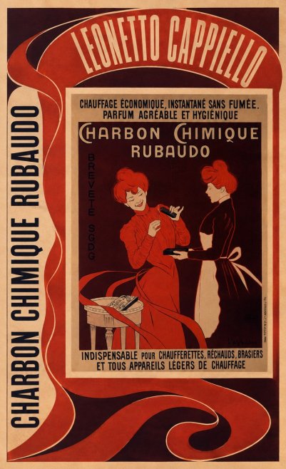Leonetto Cappiello Charbon Chimique Rubaudo No2 - Poszter