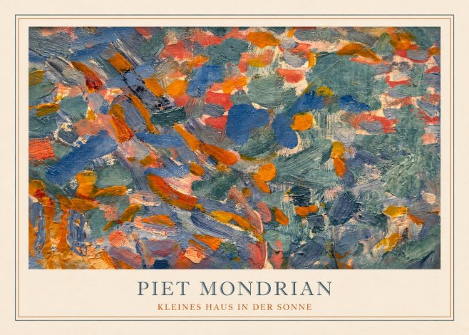 Piet Mondrian Kleines Haus in Der Sonne I No3 - Poszter