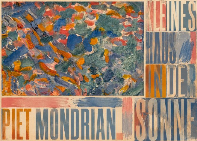 Piet Mondrian Kleines Haus in Der Sonne I No5 - Poszter