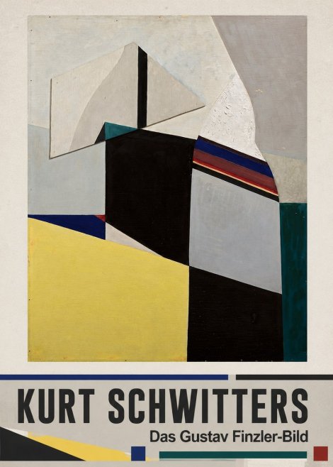Kurt Schwitters Das Gustav Finzler-bild No5 - Poszter