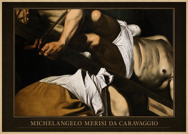 Michelangelo Merisi da Caravaggio The Crucifixion of Saint Peter I No6 - Poszter