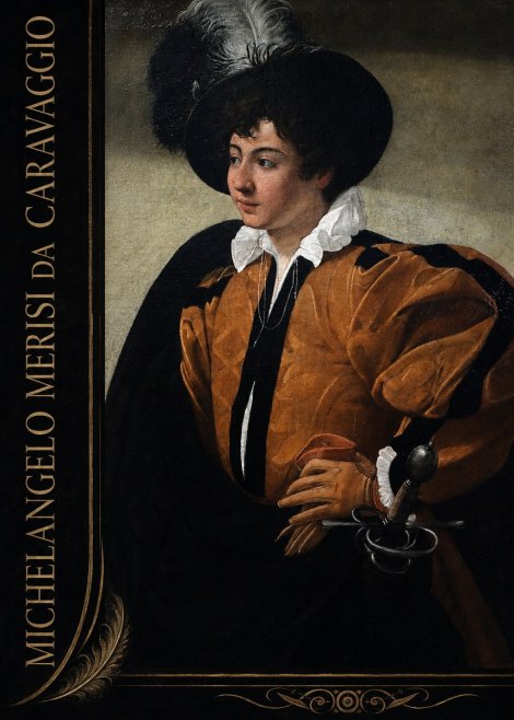 Michelangelo Merisi da Caravaggio Young Man with a Plumed Hat No2 - Poszter