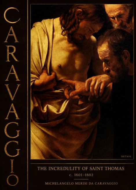 Michelangelo Merisi da Caravaggio The Incredulity of Saint Thomas I No2 - Poszter