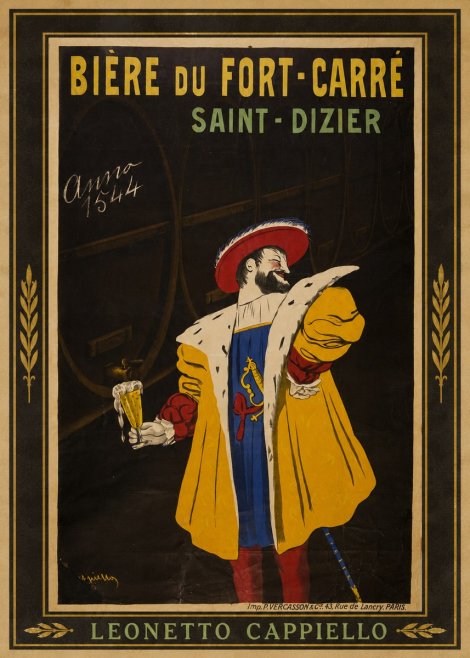 Leonetto Cappiello Bière Du Fort-carré Saint-dizier No1 - Poszter
