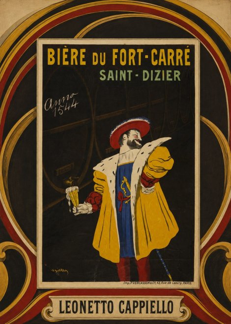 Leonetto Cappiello Bière Du Fort-carré Saint-dizier No3 - Poszter