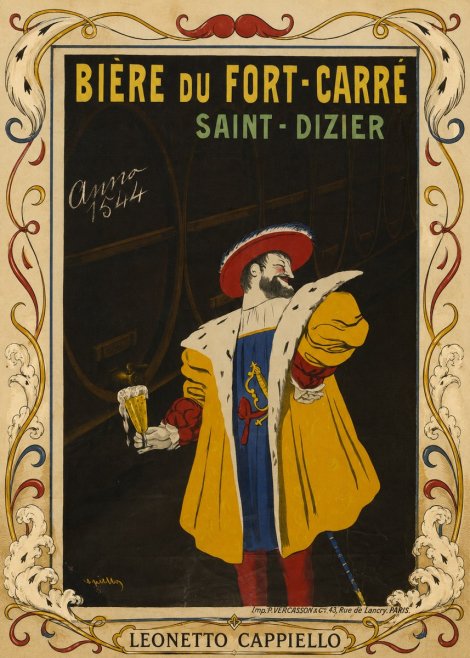 Leonetto Cappiello Bière Du Fort-carré Saint-dizier No5 - Poszter