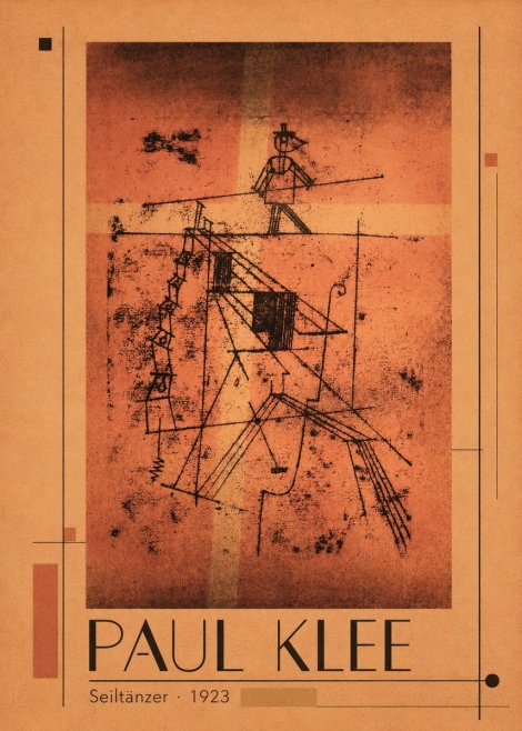 Paul Klee Seiltänzer I No1 - Poszter