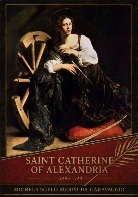 Michelangelo Merisi da Caravaggio Saint Catherine of Alexandria I No4 - Poszter