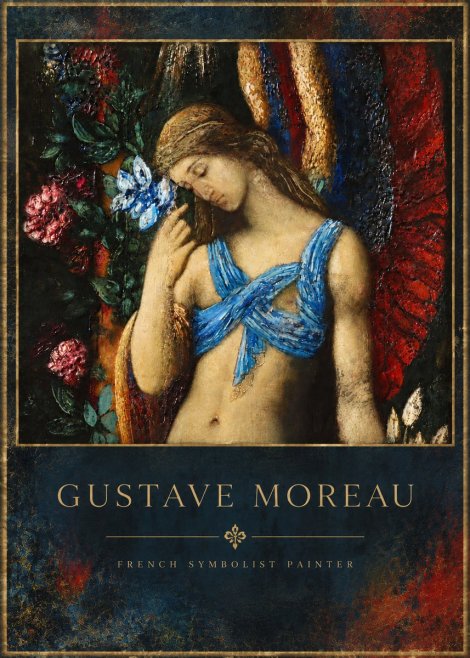 Gustave Moreau The Angel of Death No4 - Poszter