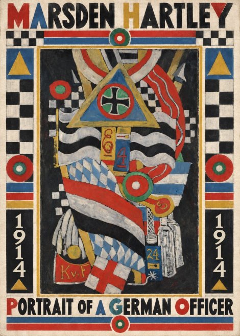 Marsden Hartley Portrait of a German Officer I No1 - Poszter