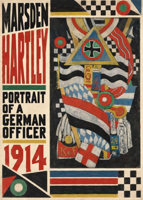 Marsden Hartley Portrait of a German Officer I No2 - Poszter