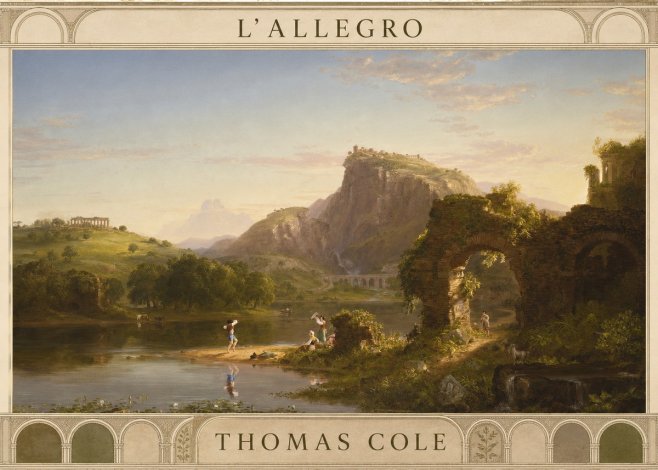 Thomas Cole L'allegro No4 - Poszter