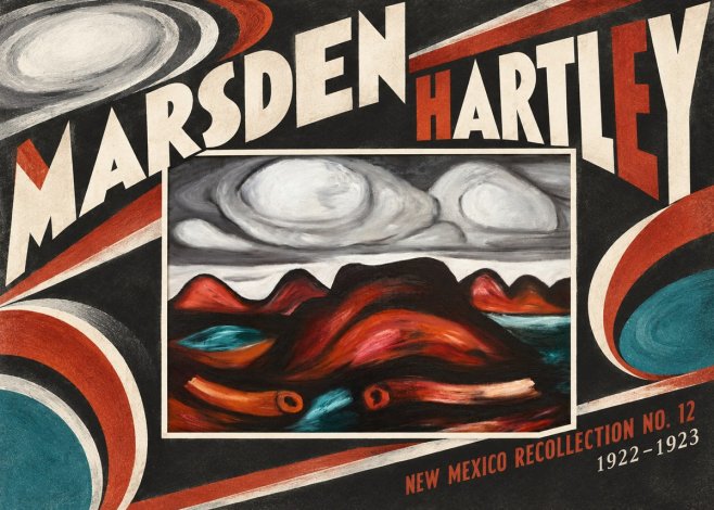 Marsden Hartley New Mexico Recollection No. 12 No5 - Poszter