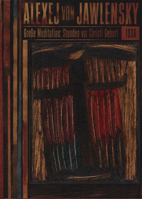 Alexej von Jawlensky Große Meditation: Stunden Vor Christi Geburt No5 - Poszter