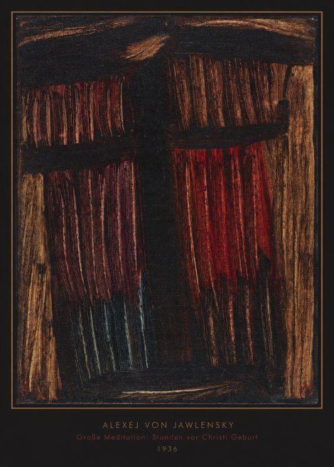 Alexej von Jawlensky Große Meditation: Stunden Vor Christi Geburt No6 - Poszter