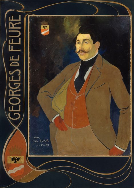 Georges de Feure Portrait De Paul Adam No5 - Poszter