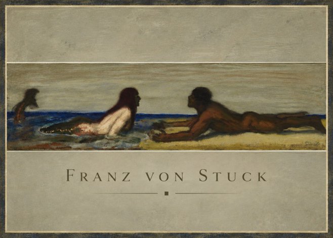 Franz von Stuck Mermaids No2 - Poszter
