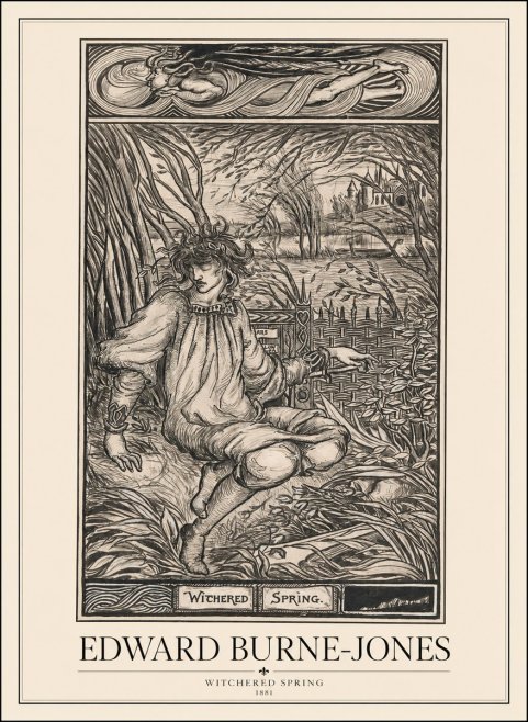 Edward Burne-Jones Withered Spring No1 - Poszter
