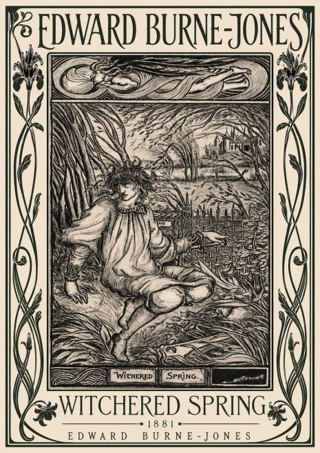 Edward Burne-Jones Withered Spring No5 - Poszter