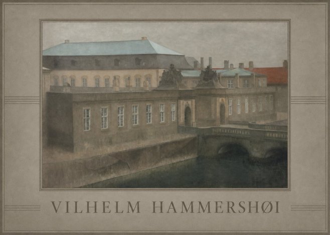 Vilhelm Hammershøi The Old Christiansborg, Late Autumn No3 - Poszter
