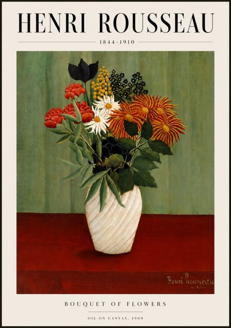 Rousseau Bouquet of Flowers No3 - Poszter