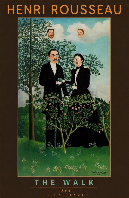 Rousseau The Walk No2 - Poszter